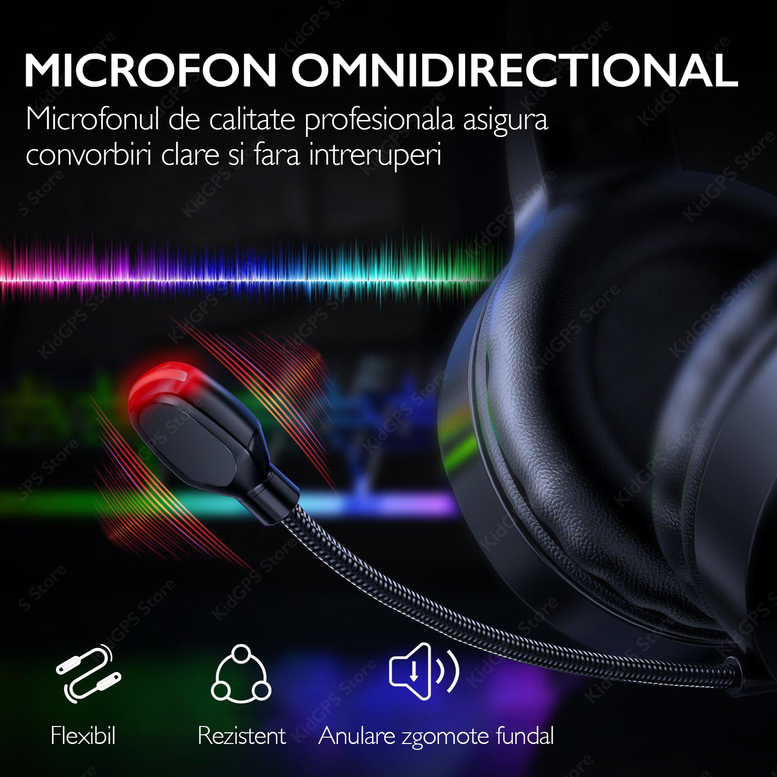 Casti gaming profesionale Runmus X1 Casti gaming profesionale Runmus X1
